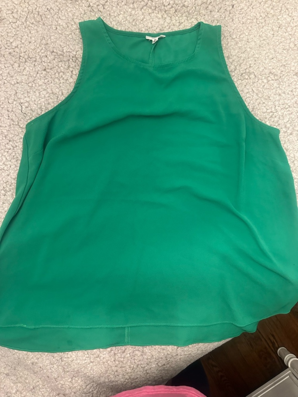 Sleek Emerald Green Women's Tank Camisole